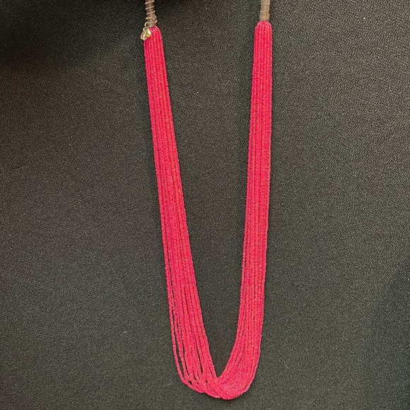 Fossil beaded statement necklace - Picture 1 of 12